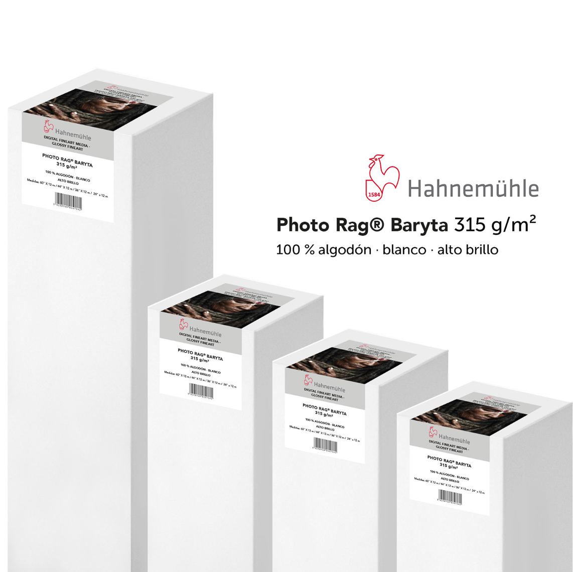 Hahnemühle Photo Rag Baryta 315g - Barracão de Imagens